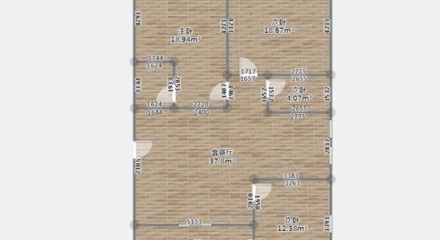 星河国际 3室2厅 117.5平米 精装修 64万元